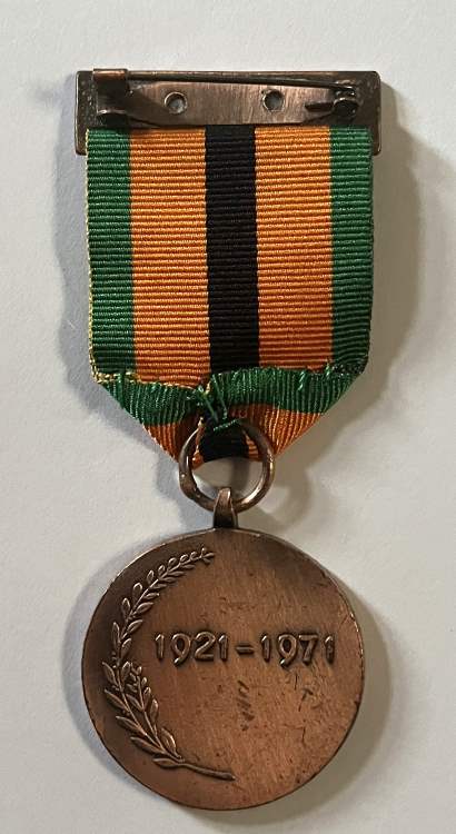 Irish War of Independence Truce Medal 1921-1971 - Image 3
